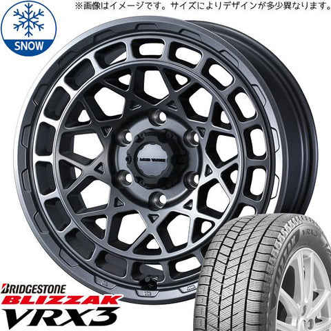 225/60R18 スタッドレスタイヤホイールセット クラウンクロスオーバー etc (BRIDGESTONE BLIZZAK VRX3 & MUDVANCEX TypeM 5穴 114.3)