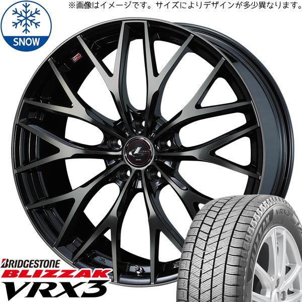 225/55R19 スタッドレスタイヤホイールセット アルファード etc (BRIDGESTONE VRX3 & LEONIS MX 5穴 –  All-Terrain