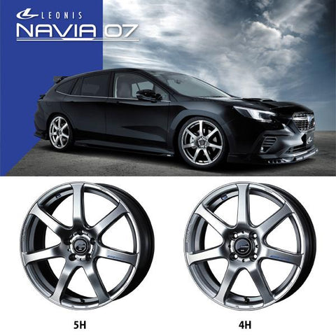 225/65R17 スタッドレスタイヤホイールセット RAV4 etc (YOKOHAMA iceGUARD7 & LEONIS NAVIA07 5穴 114.3)