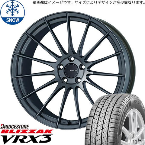 235/40R18 スタッドレスタイヤホイールセット ランエボ etc (BRIDGESTONE VRX3 & RS05RR 5穴 114.3)