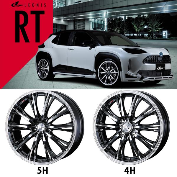 195/55R16 スタッドレスタイヤホイールセット フリード etc (BRIDGESTONE VRX3 & LEONIS RT 4穴 1 –  All-Terrain