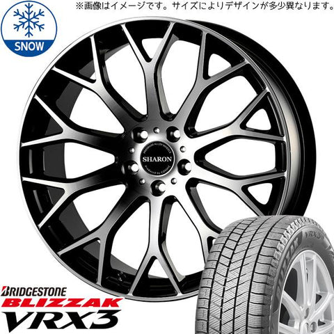 215/40R18 スタッドレスタイヤホイールセット リーフ etc (BRIDGESTONE BLIZZAK VRX3 & SHARON 5穴 114.3)