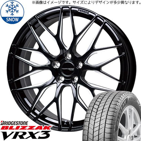 235/55R20 スタッドレスタイヤホイールセット レクサスRX etc (BRIDGESTONE BLIZZAK VRX3 & TRAFFICSTAR TSF-01 5穴 114.3)