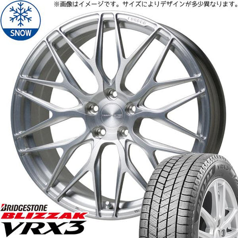 235/55R20 スタッドレスタイヤホイールセット レクサスRX etc (BRIDGESTONE BLIZZAK VRX3 & TRAFFICSTAR TSF-01 5穴 114.3)