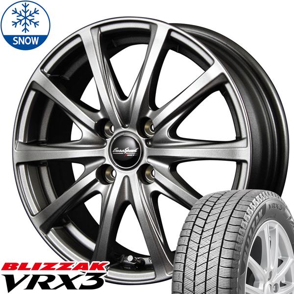 155/70R13 スタッドレスタイヤホイールセット エブリィ etc (BRIDGESTONE VRX3 & EUROSPEED V25 –  All-Terrain