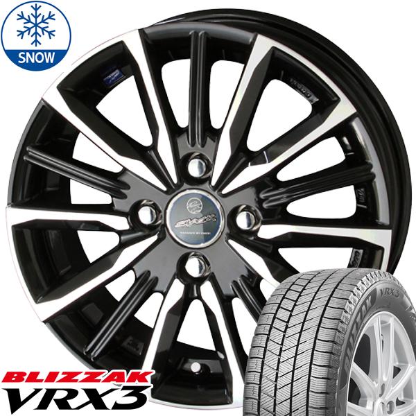 155/70R13 スタッドレスタイヤホイールセット エブリィ etc (BRIDGESTONE VRX3 & SMACK VALKYRIE –  All-Terrain