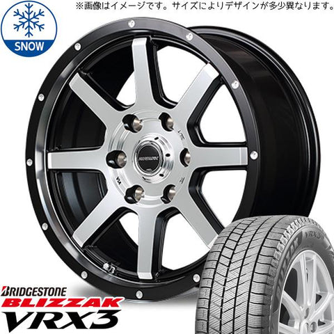 155/65R14 スタッドレスタイヤホイールセット アルト etc (BRIDGESTONE VRX3 & ROADMAX WF8 4穴 100)