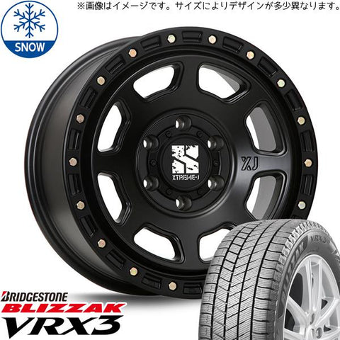 165/65R13 スタッドレスタイヤホイールセット アトレー etc (BRIDGESTONE VRX3 & XTREME-J XJ07 4穴 100)