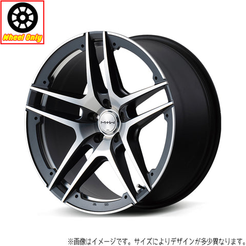 18インチ アルミホイール 5穴 114.3 TW025 8.5J +35 テスラ Model YERFORMANCE 1本