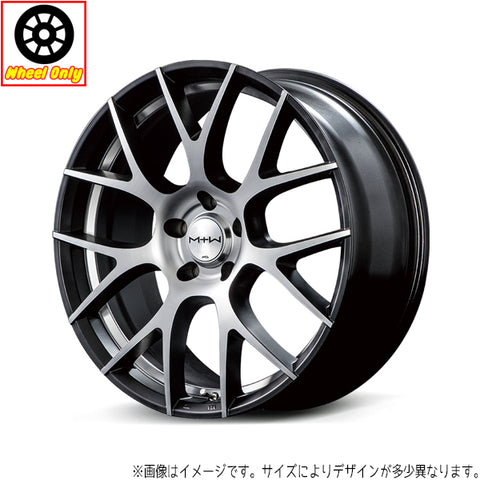 18インチ アルミホイール 5穴 114.3 TW027 8J +33 テスラ モデル3 モデルY 4本セット